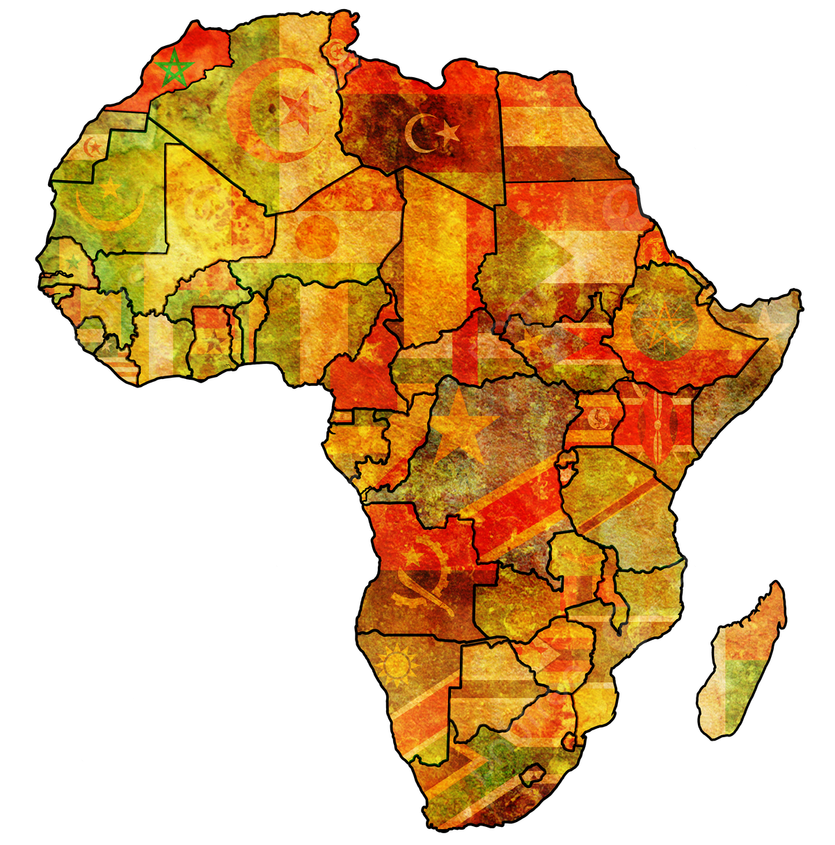 African Countries Map
